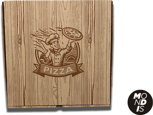 CAJA PIZZA IMITACION MADERA