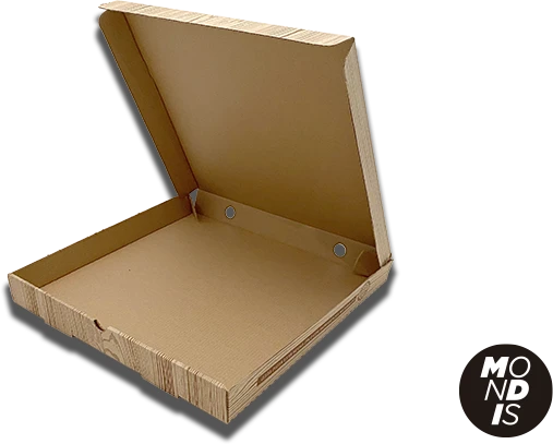 CAJA PIZZA IMITACION MADERA - Imagen 3