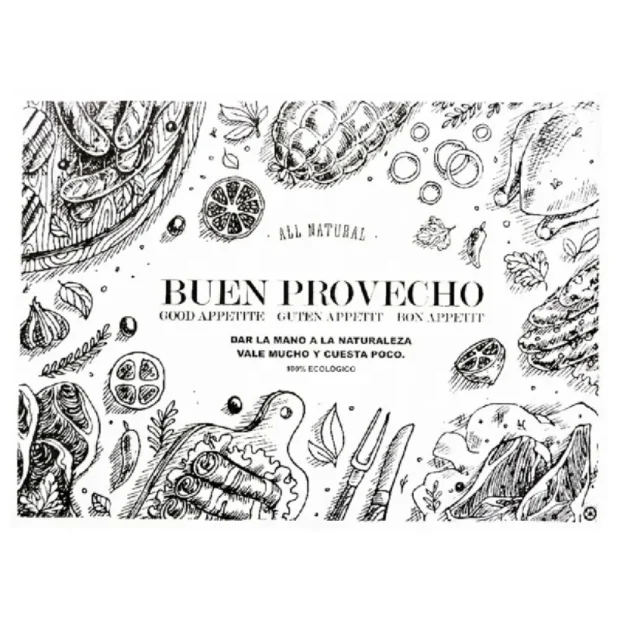 MANTELES INDIVIDUALES 30X40 DE PAPEL BUEN PROVECHO